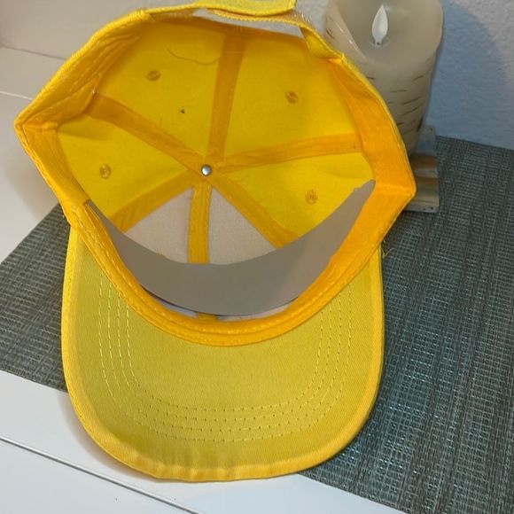 #46 👋Yellow “Hi” Baseball Cap 👋 - Picture 8 of 13